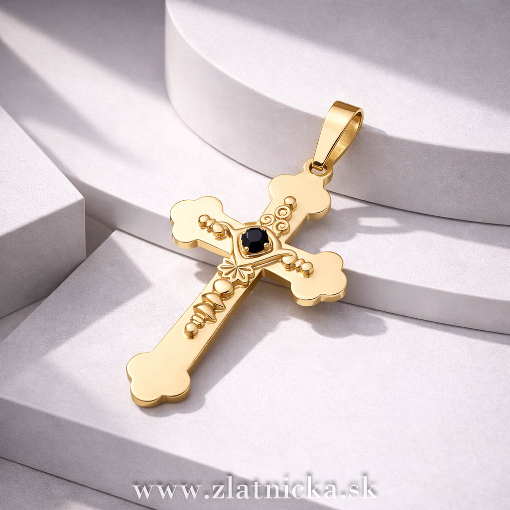 Zlatý krížik na mieru – zákazková výroba zlatého prívesku